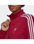 ADIDAS ORIGINALS Bluză de molton roșu burgundy / alb - Pled.ro