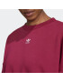 ADIDAS ORIGINALS Bluză de molton 'Adicolor Essentials Fleece' roşu închis / alb - Pled.ro