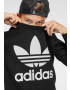 ADIDAS ORIGINALS Bluză de molton 'Trefoil Crew' negru - Pled.ro