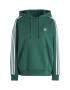 ADIDAS ORIGINALS Bluză de molton verde închis / alb - Pled.ro