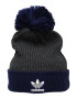 ADIDAS ORIGINALS Căciulă 'Adicolor Coliate Pom' bleumarin / gri / alb - Pled.ro