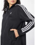 ADIDAS ORIGINALS Geacă de primăvară-toamnă 'Adicolor Classics Long' negru / alb - Pled.ro