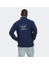 ADIDAS ORIGINALS Jachetă fleece 'Adicolor' bleumarin / alb - Pled.ro