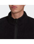 ADIDAS ORIGINALS Jachetă fleece 'Reclaim Sherpa' negru / alb - Pled.ro