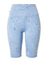 ADIDAS ORIGINALS Leggings 'Marble Print Bike' albastru / albastru deschis - Pled.ro