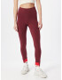 ADIDAS ORIGINALS Leggings 'Ribbed Cuff' roșu / roșu burgundy / alb - Pled.ro