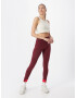 ADIDAS ORIGINALS Leggings 'Ribbed Cuff' roșu / roșu burgundy / alb - Pled.ro