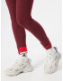 ADIDAS ORIGINALS Leggings 'Ribbed Cuff' roșu / roșu burgundy / alb - Pled.ro