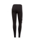 ADIDAS ORIGINALS Leggings 'Trefoil' negru / alb - Pled.ro