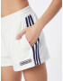 ADIDAS ORIGINALS Pantaloni 'High-Waist Terry' albastru închis / alb - Pled.ro