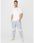 ADIDAS ORIGINALS Pantaloni 'Rekive' gri deschis / alb - Pled.ro