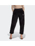 ADIDAS ORIGINALS Pantaloni 'Essentials+ Fluffy Teddy' negru / alb - Pled.ro