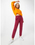 ADIDAS ORIGINALS Pantaloni 'Adicolor Essentials ' roșu burgundy / alb - Pled.ro