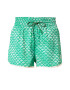 ADIDAS ORIGINALS Pantaloni 'Adicolor 70S High-Waist Monogram' verde / alb - Pled.ro