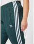 ADIDAS ORIGINALS Pantaloni verde închis / alb - Pled.ro