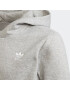 ADIDAS ORIGINALS Bluză de molton 'Adicolor' gri amestecat / alb - Pled.ro