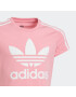 ADIDAS ORIGINALS Rochie 'Adicolor' roz deschis / alb - Pled.ro