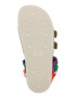 ADIDAS ORIGINALS Sandale 'Adilette 4.0' bej / albastru / lila / portocaliu - Pled.ro