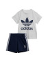 ADIDAS ORIGINALS Set 'Trefoil' albastru închis / alb murdar - Pled.ro