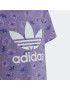 ADIDAS ORIGINALS Set 'Floral' mov liliachiu / mov închis / alb - Pled.ro