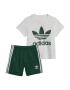 ADIDAS ORIGINALS Set 'Trefoil' verde închis / alb - Pled.ro