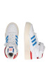 ADIDAS ORIGINALS Sneaker înalt 'Forum Bonega 2B' azur / roz neon / roșu carmin / alb - Pled.ro