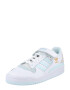 ADIDAS ORIGINALS Sneaker low 'FORUM' albastru deschis / portocaliu deschis / alb - Pled.ro