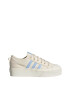 ADIDAS ORIGINALS Sneaker low 'Nizza Platform' crem / albastru - Pled.ro