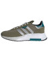 ADIDAS ORIGINALS Sneaker low 'Retropy F2' oliv / verde petrol / argintiu - Pled.ro