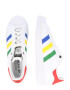 ADIDAS ORIGINALS Sneaker low 'Superstar' albastru / galben / verde / roșu / alb - Pled.ro