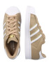 ADIDAS ORIGINALS Sneaker low 'Superstar' bej închis / alb - Pled.ro