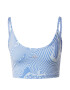 ADIDAS ORIGINALS Sutien 'Marble Print' albastru fumuriu / albastru deschis - Pled.ro