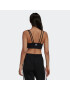 ADIDAS ORIGINALS Sutien negru / alb - Pled.ro