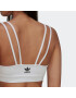 ADIDAS ORIGINALS Sutien negru / alb - Pled.ro