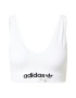 ADIDAS ORIGINALS Sutien negru / alb - Pled.ro