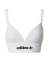 ADIDAS ORIGINALS Sutien negru / alb - Pled.ro