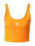 ADIDAS ORIGINALS Top portocaliu / alb - Pled.ro