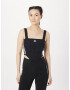 ADIDAS ORIGINALS Top 'Rib Corset' negru / alb - Pled.ro