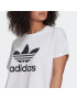 ADIDAS ORIGINALS Tricou 'Adicolor Classics Trefoil ' negru / alb - Pled.ro