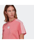 ADIDAS ORIGINALS Tricou 'Adicolor' rosé / alb - Pled.ro