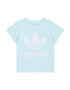 ADIDAS ORIGINALS Tricou 'Adicolor Trefoil' albastru deschis / alb - Pled.ro