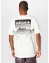 ADIDAS ORIGINALS Tricou 'Adventure Mountain Back' gri / negru / alb - Pled.ro