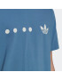 ADIDAS ORIGINALS Tricou albastru / alb - Pled.ro