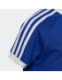 ADIDAS ORIGINALS Tricou 'Adicolor 3-Stripes' albastru / auriu / alb - Pled.ro