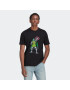 ADIDAS ORIGINALS Tricou 'Disney Graphic' albastru deschis / verde / roz / negru - Pled.ro