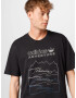 ADIDAS ORIGINALS Tricou 'Adventure Mountain Front' albastru / negru / alb - Pled.ro