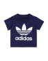 ADIDAS ORIGINALS Tricou bleumarin / alb - Pled.ro