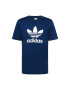 ADIDAS ORIGINALS Tricou 'Adicolor Classics Trefoil' bleumarin / alb - Pled.ro