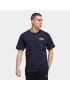 ADIDAS ORIGINALS Tricou 'Athletic Club' bleumarin / galben / alb - Pled.ro