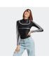 ADIDAS ORIGINALS Tricou body 'Bodysuit' negru / alb - Pled.ro